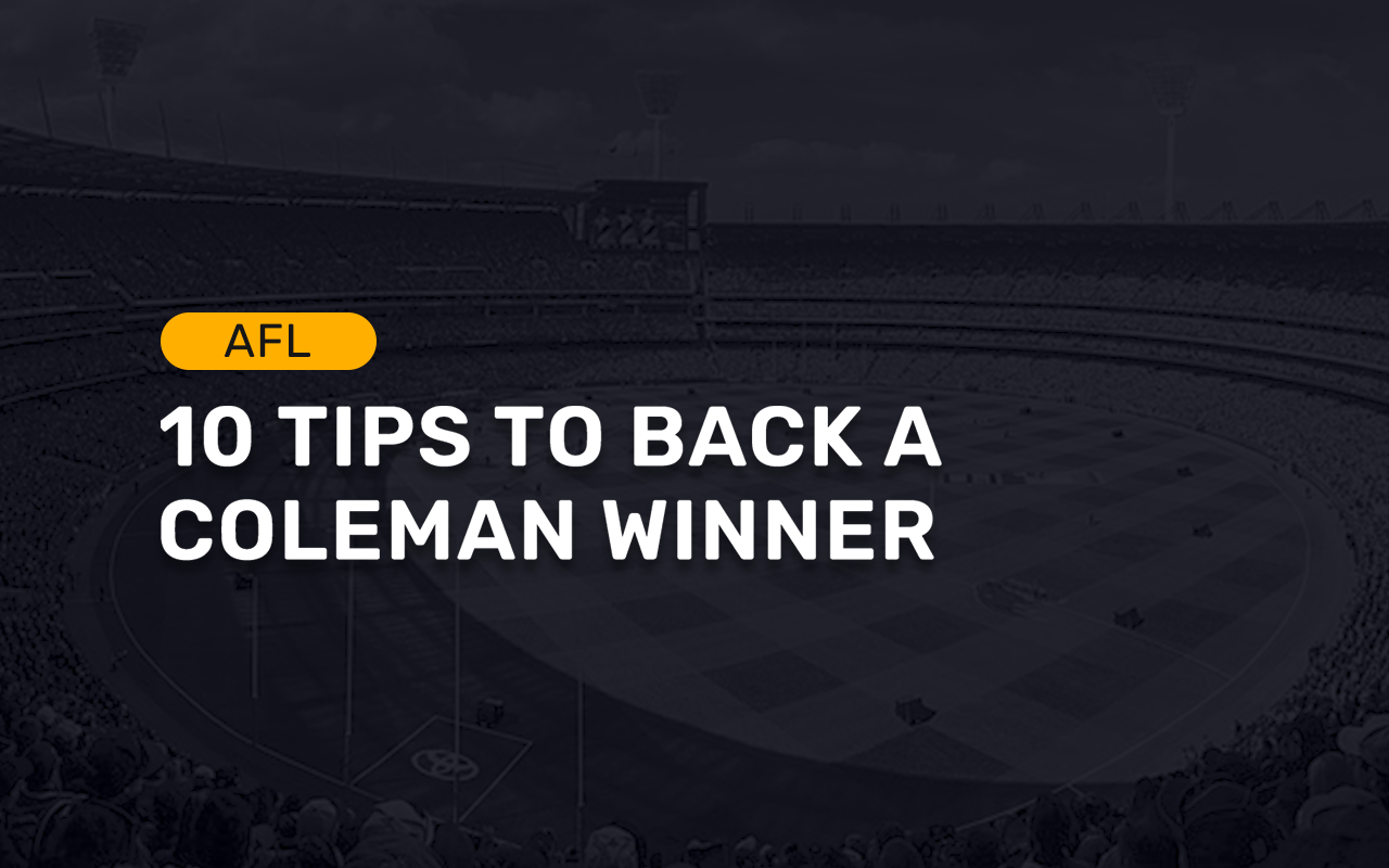 8 Tips to Back a Coleman Medal Winner AFL Tips 2025 Betseeker