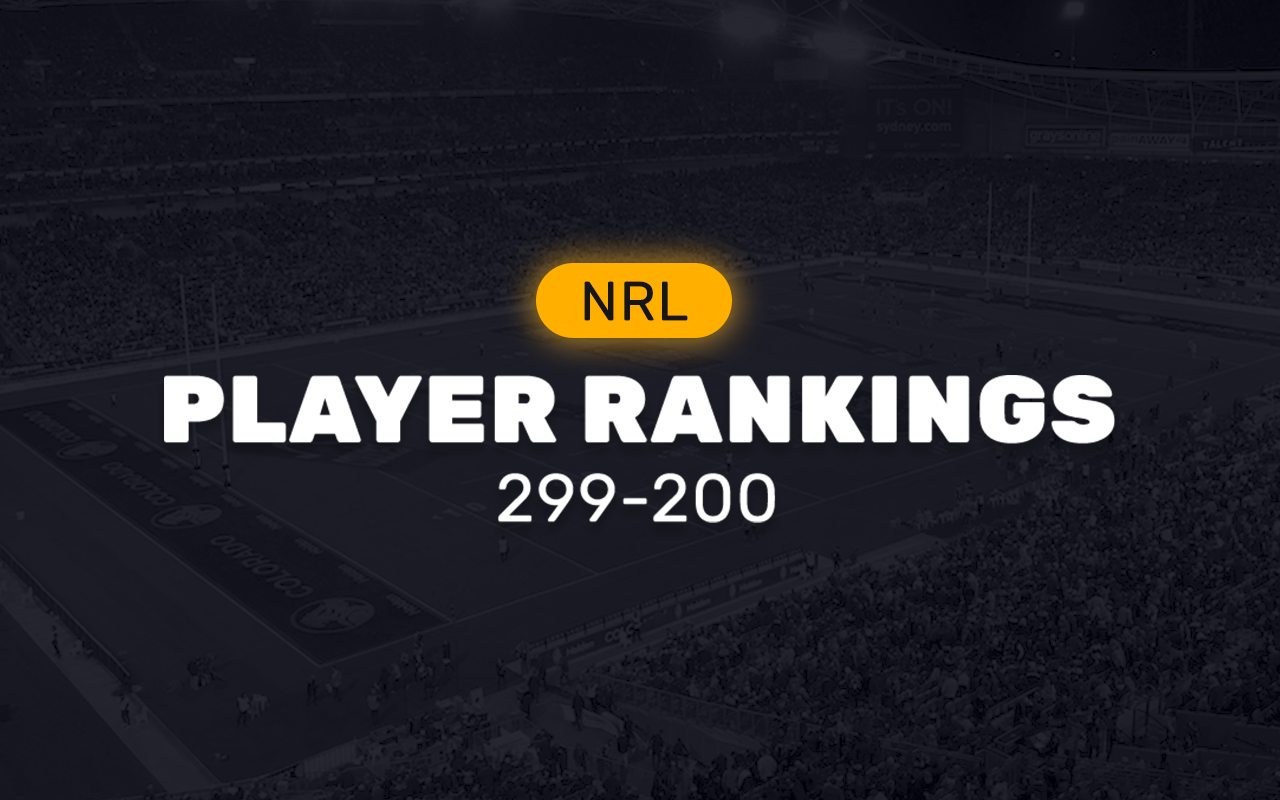 NRL Player Rankings Every Player Ranked (299-200) Betseeker