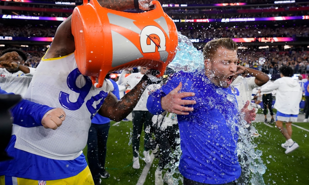 Super Bowl 49: Gatorade shower from throughout the years 